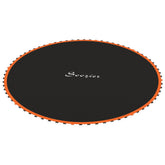 Soozier Trampoline Replacement Mat, Fits 12' Trampoline w/ 72 V-Hooks & 5.5" Springs (Spring & Frame not Included), Orange