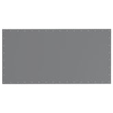 Outsunny 10 x 20ft Carport Roof, UV Resistant Canopy Replacement Cover with Ball Bungee Cords, Dark Gray