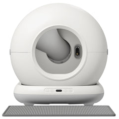 PawHut 72L Automatic Litter Box, Self Cleaning Litter Box, App Control, Odor & Noise Control, Safety Sensors, Deodorant Gel