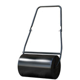 DURHAND 38L Heavy Duty Push/Tow Behind Lawn Roller, U-handle Garden Roller Filled with Water or Sand