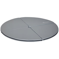 Soozier Pole Dance Mat, 2"T x 5'W Folding Pole Crash Mat for Home, Lightweight and Foldable, Gray