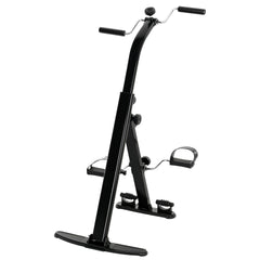 Soozier Seated Pedal Exerciser, Foldable Leg Exercise Bike with LCD Monitor for Seniors Elderly, Rehabilitation Recovery Therapy