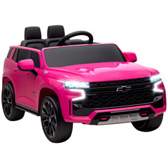 Aosom Electric Ride on Car 12V Kids Ride-on Toy, Pink