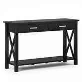 Kitchener - Console Sofa Table - Black