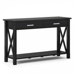 Kitchener - Console Sofa Table - Black