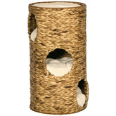 PawHut Elevated Cat Bed with Hideaways, 3 Story Kitty Tower for Indoor Cats