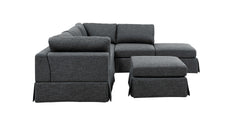 6 - Piece Upholstered Sectional