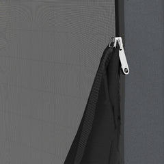 Outsunny 11 x 11ft Pop Up Screen Tent, UPF50+ Portable Camping Gazebo Screen House with Carry Bag, Dark Gray