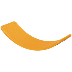 Qaba 32.3" Balance Board, Wobble Board for Kids & Toddlers, Montessori Waldorf Toy for Ages 3-6 Years Old, Orange