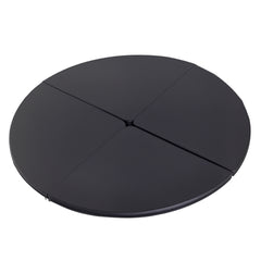 Soozier Pole Dance Mat, 2"T x 5'W Folding Pole Crash Mat for Home, Lightweight and Foldable, Black