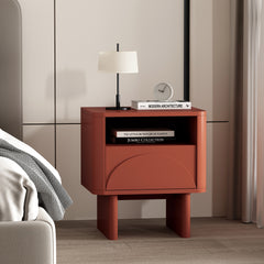Nightstand in Terracotta