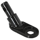 Aosom BikeTrailer Hitch, Steel Type 'B' Bicycle Trailer, Powder Coating, Durable and Sturdy, Cargo Hitch Coupler, for Cargo, Child and Pet Trailers, Black