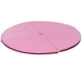 Soozier Pole Dance Mat, 2"T x 5'W Folding Pole Crash Mat for Home, Lightweight and Foldable, Pink