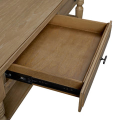 Drawer Cocktail Table - Cashew