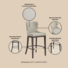 Barstool in Stone