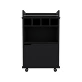 Bar Cart Kinsley, Living Room, Black