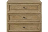 3 Drawer Nighstand - Cashew