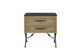 2 Drawer Nightstand - Cashew