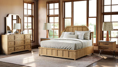 2 Drawer Nightstand - Cashew