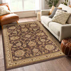 Classic GC_VIN5013 Brown 5 ft. 3 in. x 7 ft. 3 in. Area Rug