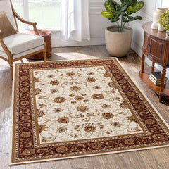 Manchester GC_HER5002 Ivory 7 ft. 10 in. x 10 ft. 6 in. Area Rug