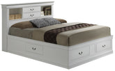 Elegant Traditional King Storage Bed