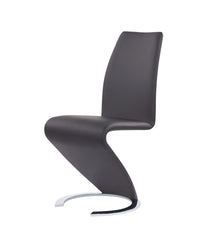 MARCUS HORSESHOE GREY DINING CHAIRS (KIT OF 2)