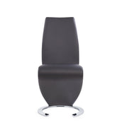 MARCUS HORSESHOE GREY DINING CHAIRS (KIT OF 2)