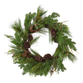 D22" Wreath, Green