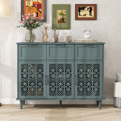 3 Door 3 Drawer Cabinet, American Furniture, Suitable for Bedroom, Living Room, Study