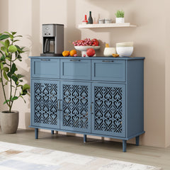 3 Door 3 Drawer Cabinet, American Furniture, Suitable for Bedroom, Living Room, Study