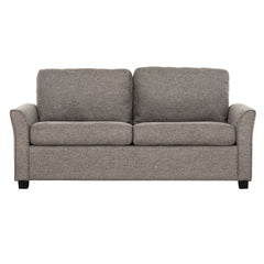 Convertible Sleeper Sofa Couch with USB Ports, Modern Living Room Furniture Full-Size Sofa Bed, Grey