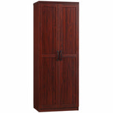 HOMCOM 63" 2-Door Kitchen Pantry, Freestanding Storage Cabinet with 5-tier Shelving and 2 Adjustable Shelves for Dining Room, Espresso