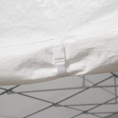 Outsunny Heavy Duty Wedding Canopy 20x32 Outdoor Shelter for Weddings, Parties, BBQ White