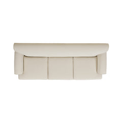 Alana Lawson Three-Cushion Tightback Sofa, Light Beige Linen