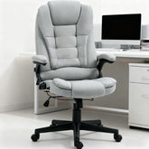High Back Massage Desk Chair with Reclining Backrest,For Home and Office