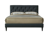 Full Sized Tufted Bed in a Box w/ USB