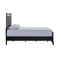 Livingston G02850A-QB Queen Panel Bed Black