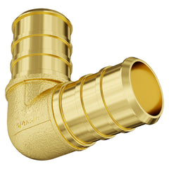 Pipe Fittings 3/4" 50PCS Brass Clamp-style Elbows for Heating Systems