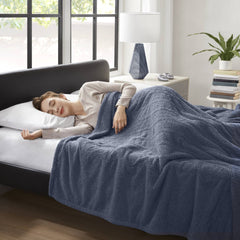 1 PCS King Blanket Navy