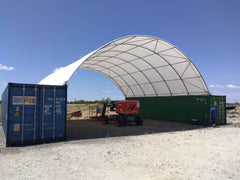 Shipping Container Canopy Shelter 20'x20',11oz PE