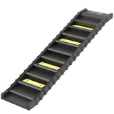 PawHut Dog Stairs for Car Truck SUV, Foldable Dog Ramp for Large Medium Small Dogs, Black