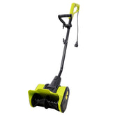 12-Inch Corded Snow Blower,120V-60Hz,ETL certificate,Black and Green Color