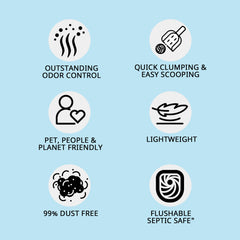 FEELING BEST Tofu Cat Litter - OR2 (Original) 6-Pack