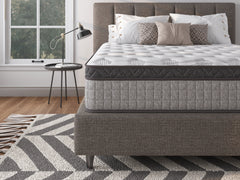 Assembled in USA - 12" King Diamond Innerspring Hybrid and Cooling Gel Memory Foam Mattress, Pressure Relief, and Motion Isolation, CertiPUR-US and Oeko TEX Certified