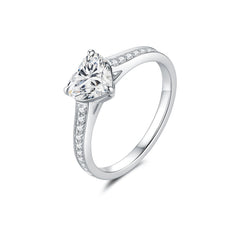 Starlight Galaxy 18K White Gold Diamond Ring