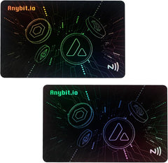 NFC Crypto Cold Wallet Card – Secure Element, Waterproof, Multi-Currency