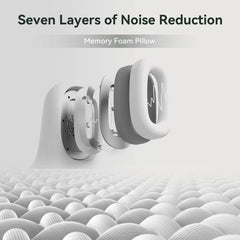 Yvnens Travel Pillow with Built-In Headphones