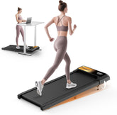 Walking Pad Treadmill with Incline,Walking Pad 2.5HP for Home and Office, 265Lbs Weight Capacity,Treadmill with APP &Remote Control, LED Display