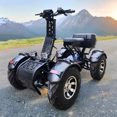 Electric ATV 2000W*4, 76V 59AH, 55km/h Max Speed, 21" Tires